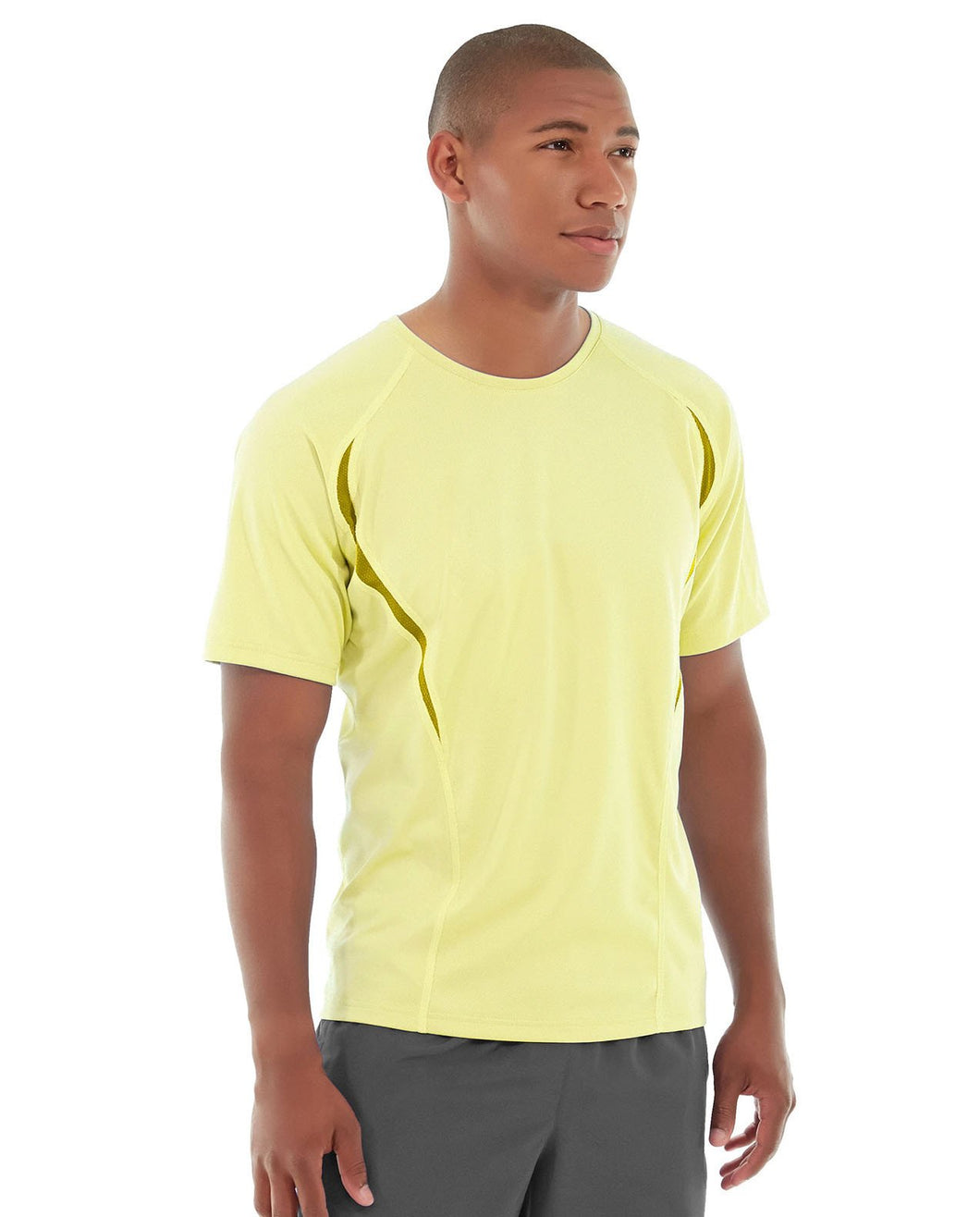 Zoltan Gym Tee-L-Yellow